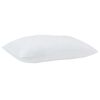 vidaXL Rúmfatasett með kodda 2 pcs Hvítt Microfleece