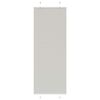 vidaXL Pl&iacute;stjalda lj&oacute;sgr&aacute;tt 80x200 cm Efni Breidd 79,4 cm Polyester