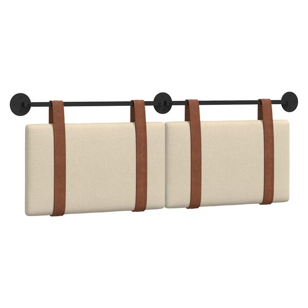 vidaXL Hengisk&aacute;li Vegghengt Einlita Rj&oacute;malitur 130 x 55 x 5 cm Forn PU