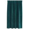 vidaXL Myrkratj&ouml;ld 2 pcs D&ouml;kkgr&aelig;n 140 x 140 cm Flauel