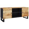 vidaXL Sj&oacute;nvarpssk&aacute;pur 105x33x46 cm Gegnheill Mang&oacute;vi&eth;ur