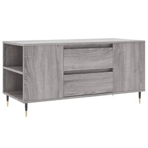 vidaXL S&oacute;fabor&eth; Gr&aacute;tt Sonoma 102x44,5x50 Samsettur Vi&eth;ur