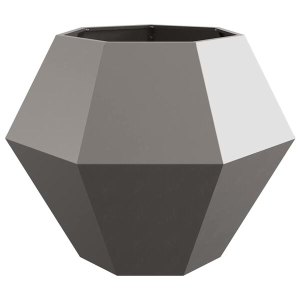 vidaXL Pl&ouml;ntuker Rusty 100 x 100 x 80 cm Ve&eth;ra&eth; st&aacute;l