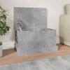 vidaXL Geymslukassi Steypugr&aacute;r 50x30x28 cm Samsettur Vi&eth;ur