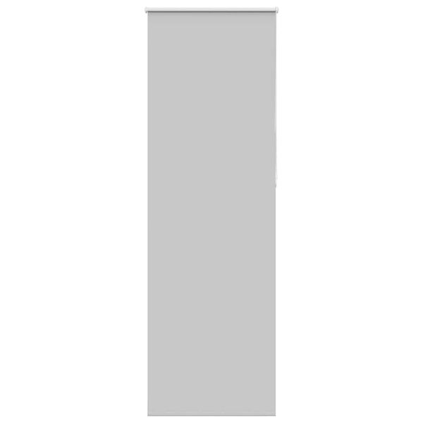 vidaXL R&uacute;llugard&iacute;nur Myrkvun lj&oacute;s gr&aacute;r 85x210 cm Efni Breidd 80,7 cm