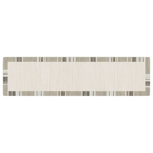 vidaXL Inni og Útimotta Stutt Flos Marglit 80x300 cm Stöm