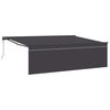 vidaXL H&aelig;gt a&eth; draga saman skyggni Antras&iacute;t 450 &times; 350 cm