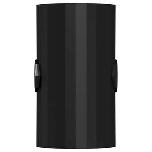 vidaXL F&oacute;tboltabor&eth;stopparar 10 pcs Svartur 1,7 x 1,7 x 3,2 cm PP