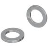 vidaXL Sk&aacute;lar 2 pcs Silfur 10 x 10 x 1,2 mm St&aacute;l