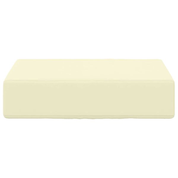 vidaXL Utandyra s&aelig;ti p&uacute;&eth;i Rj&oacute;malitur 40 x 40 x 8 cm 100% p&oacute;l&yacute;ester