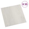vidaXL G&oacute;lflagnir 55 pcs Drapplita&eth;ur 5,11 m&sup2; PVC