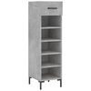 vidaXL Sk&oacute;sk&aacute;pur Steypugr&aacute;r 30x35x105 cm Samsettur Vi&eth;ur