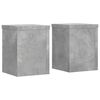 vidaXL Pl&ouml;ntustandar 2 stk Steypugr&aacute;tt 15x15x20 cm Samsettur Vi&eth;ur