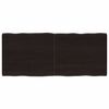 vidaXL Bor&eth;plata D&ouml;kkgr&aacute; 120x50x(2-4) cm Me&eth;h&ouml;ndlu&eth; N&aacute;tt&uacute;rul. Br&uacute;nir