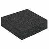 vidaXL G&uacute;mm&iacute;grj&oacute;t palla pad Svart 9 x 9 x 2 cm G&uacute;mm&iacute;