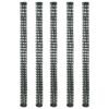 vidaXL Gar&eth; Gir&eth;ingarnet 5 stk HDPE 1x1,2 m Gr&aelig;nt