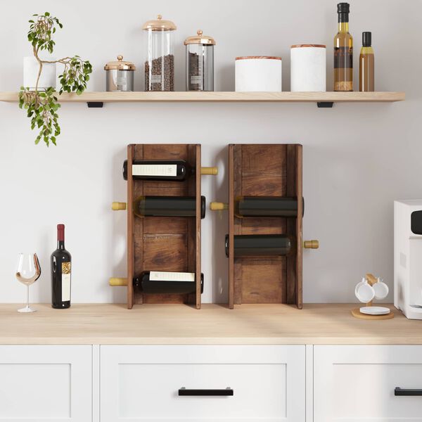 vidaXL Rekki Br&uacute;nn 24 x 13 x 54 cm Eika