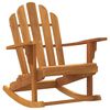 vidaXL Adirondack Ruggust&oacute;ll 79x100x103 cm Gegnheill Tekkvi&eth;ur