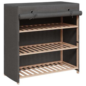 vidaXL Sk&oacute;sk&aacute;pur me&eth; Hl&iacute;f&eth;artjaldi Gr&aacute;r 79 x 40 x 80 cm Tau