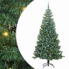vidaXL J&oacute;latr&eacute; me&eth; 300 LED me&eth; standi Gr&aelig;nn 240 cm PVC