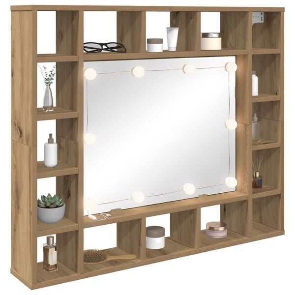 vidaXL Spegullj&oacute;s 2 pcs Hv&iacute;tt 4.5 x 4.5 x 4.8 cm Plast