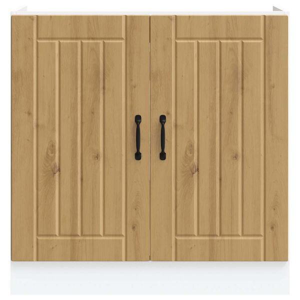 vidaXL Vaskur Undirsk&aacute;pur Lucca Listamannseik Samsettur Vi&eth;ur