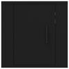 vidaXL Vegghengdir Sjónvarpsskápar 2 stk. Svartir 40x34,5x40 cm