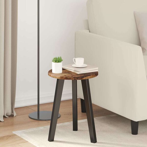 vidaXL Borðplata Gamalt viður 30 x 30 x 1,5 cm Samsettur viður