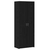 vidaXL H&aacute;bor&eth; 2 pcs Svartur Eik 70 x 42,5 x 185 cm