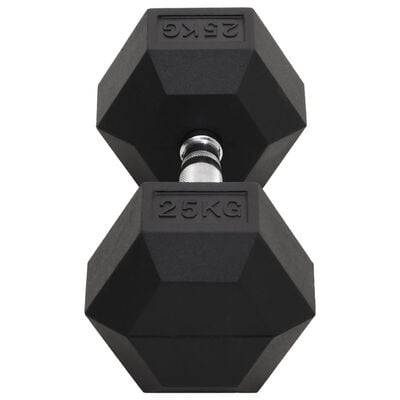 vidaXL Handlóð 25 kg Steypujárn