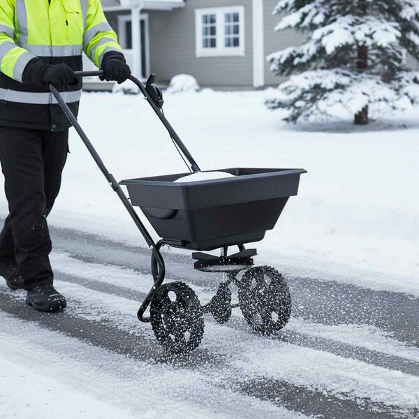 vidaXL Breiddari Svart 82 x 46 x 75 cm PVC og St&aacute;l