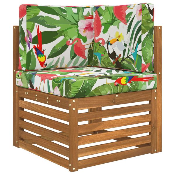 vidaXL Utandyriss&oacute;fap&uacute;&eth;i 3 pcs litr&iacute;kur litur P&oacute;l&yacute;ester