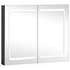 325545 vidaXL LED Bathroom Mirror Cabinet 80x12,2x68 cm