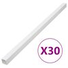 vidaXL Kapalstokkar 50x25 mm 30 m PVC