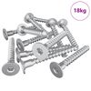 vidaXL H&uacute;sgagnaskr&uacute;&eth;ur 5000 pcs Silfur M&aacute;lmur