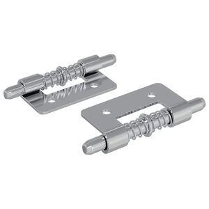 vidaXL Latch 2 pcs Silfur 46 x 17 x 1,2 mm St&aacute;l