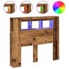 vidaXL LED H&ouml;f&eth;agafl Gamli Vi&eth;ar 120x18,5x103,5 cm Samsettur Vi&eth;ur