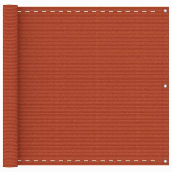 vidaXL Svalaskilr&uacute;m Appels&iacute;nugult 90x600 cm HDPE