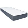 vidaXL H&oacute;lfu&eth; Springd&yacute;na 160x80x20 cm mi&eth;lungs mj&uacute;k Efni