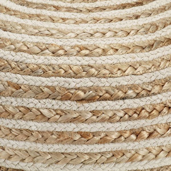 vidaXL Handgerður Gólfpúði 40x45 cm Júta