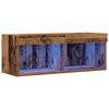 vidaXL Sj&oacute;nvarpssk&aacute;pasett Gamalt vi&eth;ur 80 x 30 x 30 cm Samsettur vi&eth;ur