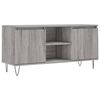 vidaXL Sj&oacute;nvarpssk&aacute;pur Gr&aacute;r Sonoma 104x35x50 cm Samsettur Vi&eth;ur