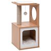 vidaXL Kattatr&eacute; me&eth; S&iacute;salkl&oacute;rumottu 60 cm