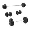 vidaXL &Uacute;tigrill og l&oacute;&eth; me&eth; pl&ouml;tusetti 120 kg