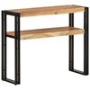 321097 vidaXL Console Table 90x30x75 cm Solid Acacia Wood