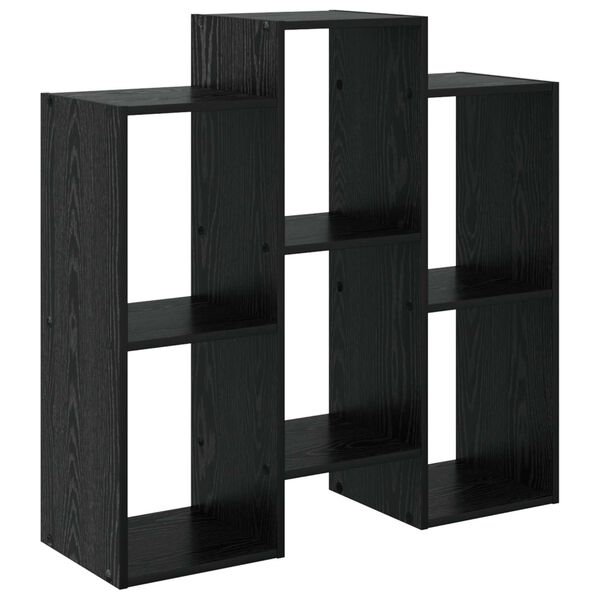 vidaXL Vi&eth;beinteyfla Svartur Eik 90 x 30 x 90 cm