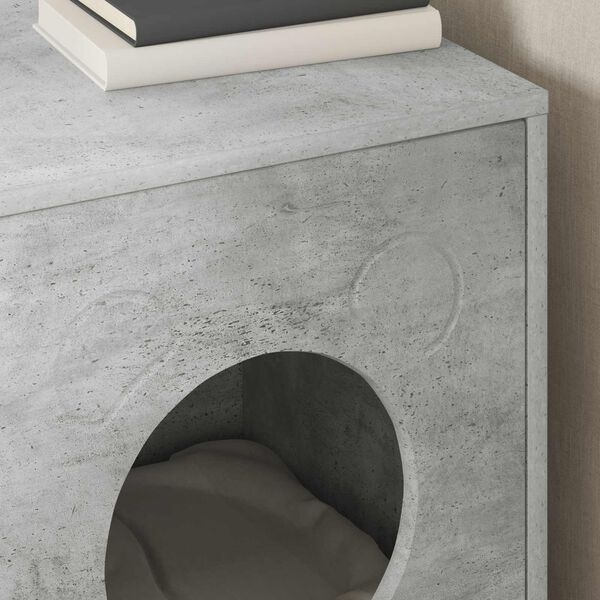 vidaXL Katta h&uacute;s B&eacute;ton 42,5 x 40 x 53 cm Samsettur vi&eth;ur