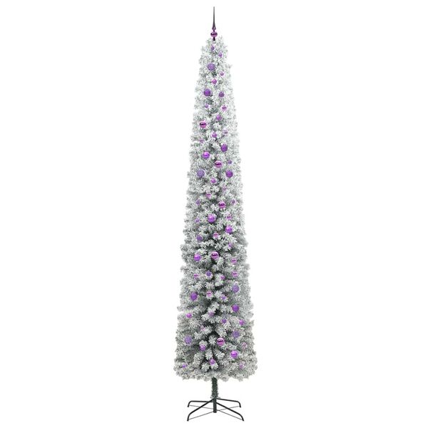 vidaXL Gervi j&oacute;latr&eacute; me&eth; 300 LED Gr&aelig;nn 300 cm PVC, st&aacute;l og plast