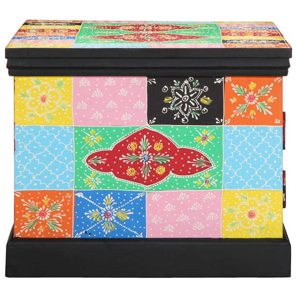 vidaXL Sófaborð Marglit 90x50x40 cm Solid Wood Mangó