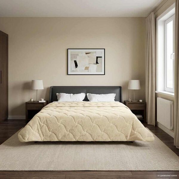 vidaXL Full &aacute;rs d&yacute;na S&iacute;&eth;la&eth; Rj&oacute;malitur 220 x 260 cm